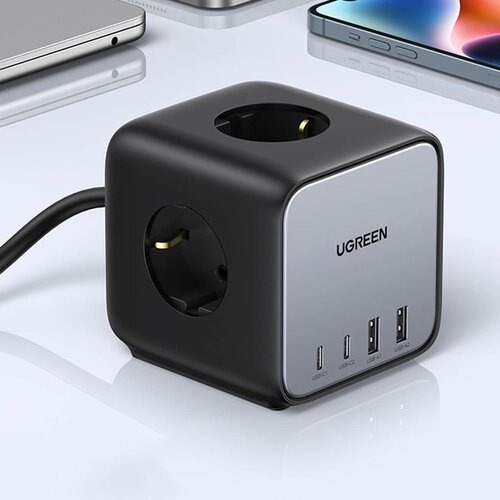 Ugreen kocka 65w usb usb c + 3 x ac utičnica crna (cd268) ( 60113 ) Cene