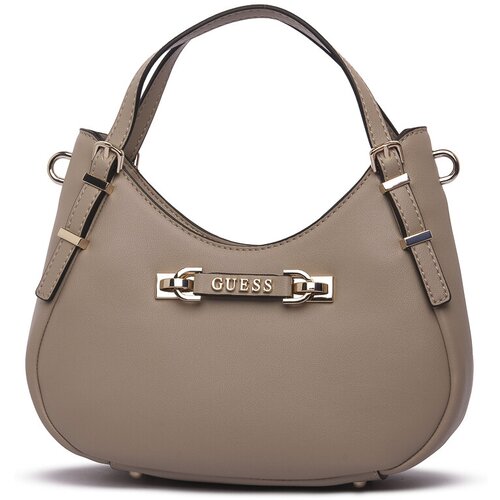Guess Torbe SIT LEFIA SMALL SATCHEL Bež Slike