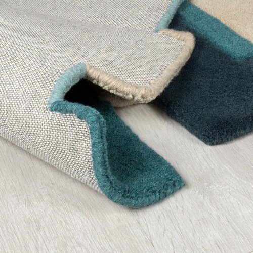 Flair Rugs moder/bež volnen tekač 66x300 cm collage &amp;ndash; Slike