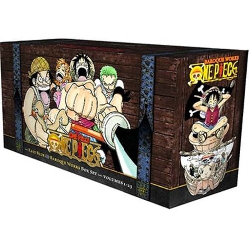  One Piece Box Set: East Blue and Baroque Works, Volumes 1-23 - Eiichiro Oda Cene