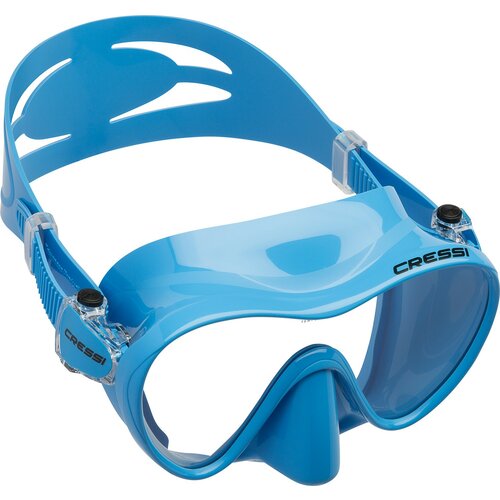 Cressi Sub F1 frameless, maska za ronjenje, plava ZDN281020 Slike