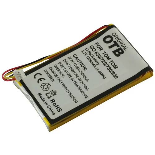 OTB Baterija za TomTom Go 530 Live / 630 / 730 / 930, 1200 mAh