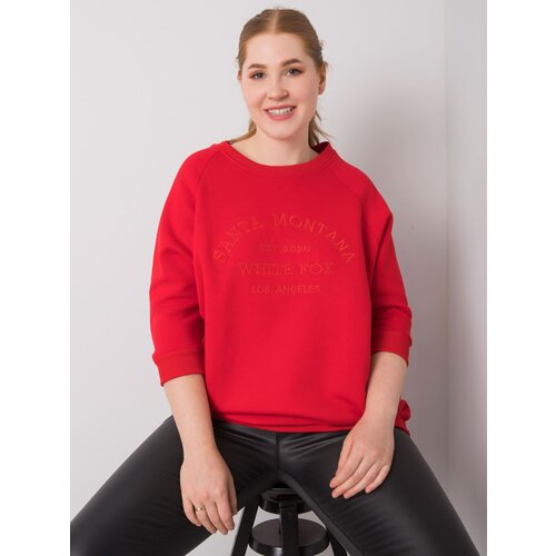 RELEVANCE Sweatshirt-RV-BL-6938.70P-red Cene