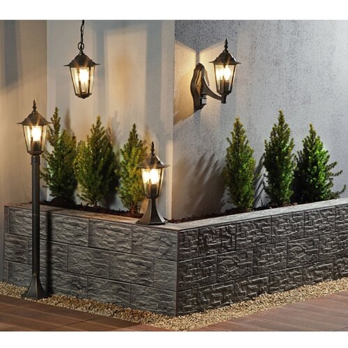  Spolja&amp;scaron;nja lampa 1xE27/20W/230V IP43 42,5 cm patina Slike