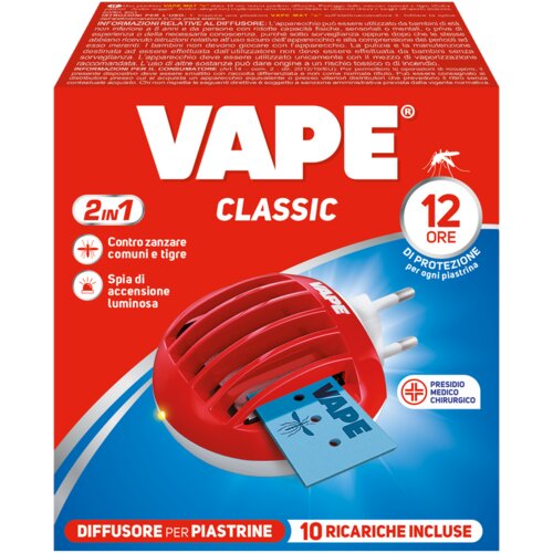 Vape električni aparat za komarce + 10 tableta Slike