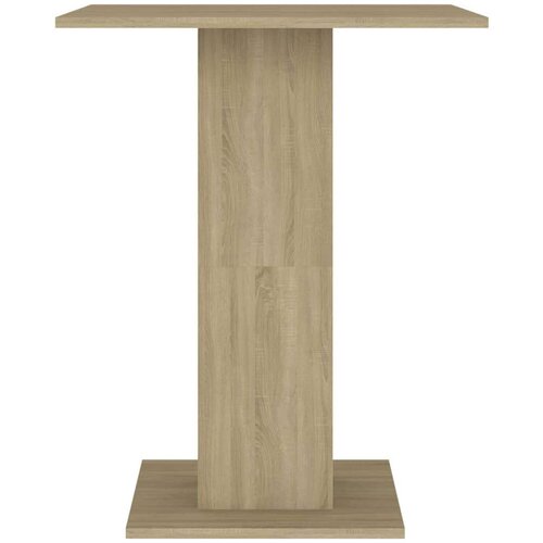  Bistro stol boja hrasta sonome 60x60x75 cm konstruirano drvo Slike