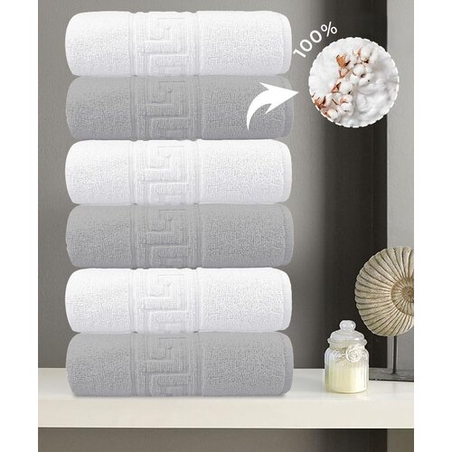 Lessentiel Maison Set pe&amp;scaron;kira za ruke, 6 komada, Beli Slike