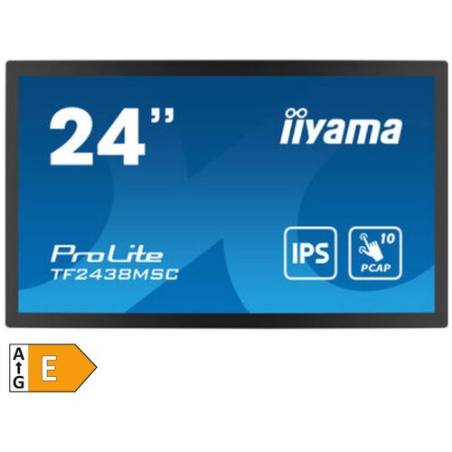 Iiyama 23,8&amp;#039;&amp;#039; Bonded PCAP zaslon na dodir Energetska učinkovitost 2021: E (A - G) 60.5 cm (23.8 palac) 1920 x 1080 piksel 16:9 5 ms HDMI&amp;trade;, DisplayPort, USB 3.2 (gen. 1) IPS LED Slike