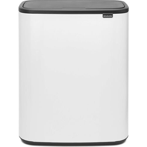 Brabantia Bo Touch Bin 60 L z 1 plastičnim vložkom - White Cene