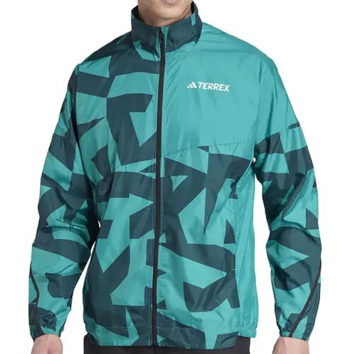 Adidas mu&amp;scaron;ka jakna mt print wind j, tirkizna Slike