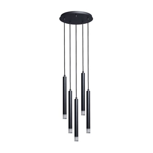 Rabalux visilica Ramira, 5x5W, 5xG9, Crna Cene