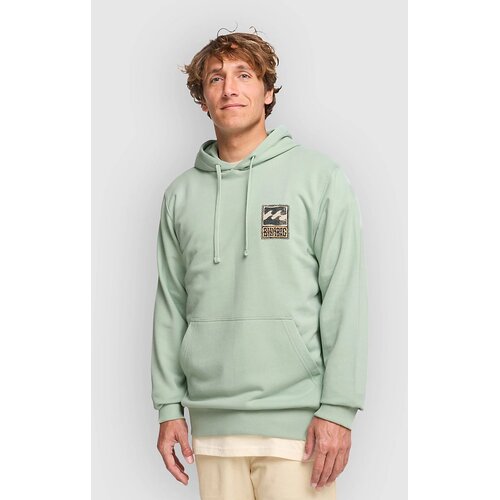 Billabong Stamp Pulover s kapuco vintage green Cene