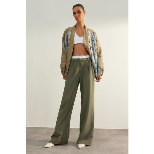 Trendyol Mint Limited Edition Woven Trousers Slike