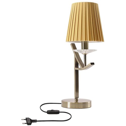  Stona lampa VITORIA 1xE14/40W/230V žuta/mesing Cene
