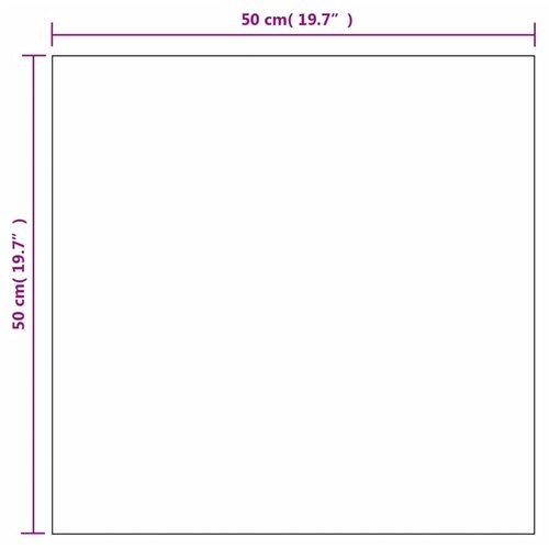  Zidna ogledala 2 kom 50 x 50 cm četvrtasta staklena Slike