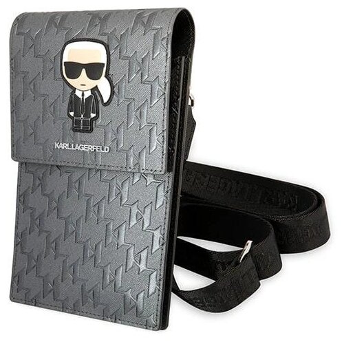 Karl Lagerfeld TOREBKA KLWBSAMIPG SREBRNY/SILVER IKONIK KARL MONOGRAM PATCH, (21971456) Cene