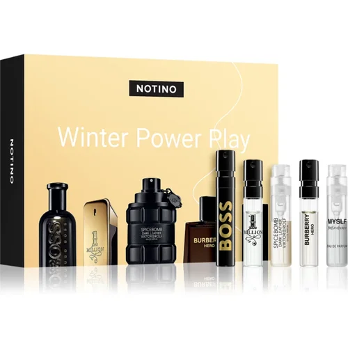 Beauty Discovery Box Notino Winter Power Play set za moške