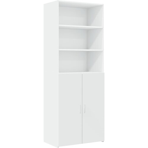  za pohranu bijeli 70 x 42,5 x 225 cm konstruirano drvo Slike
