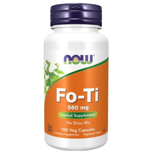 Now Foods Fo-Ti (He Shou Wu) NOW, 560 mg (100 kapsul) Slike