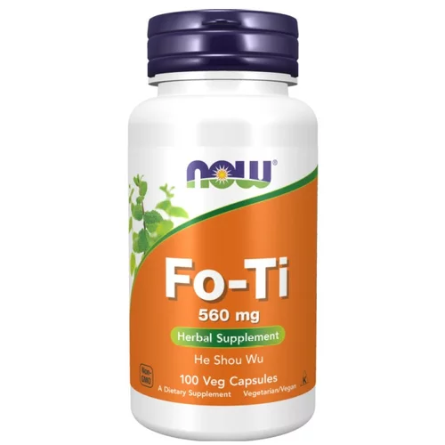 Now Foods Fo-Ti (He Shou Wu) NOW, 560 mg (100 kapsul)