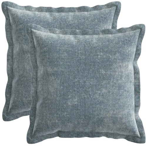  Presvlaka za jastuk 2 kom. HOUTEN Svjetloplava 50 x 50 cm - Svjetloplava 50 x 50 cm 2 Slike