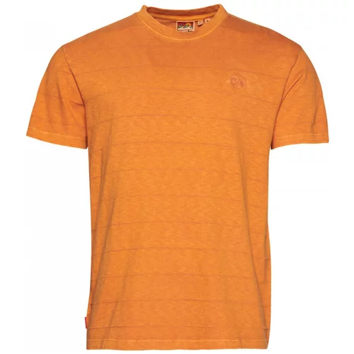 Superdry Majice & Polo majice Vintage texture Oranžna