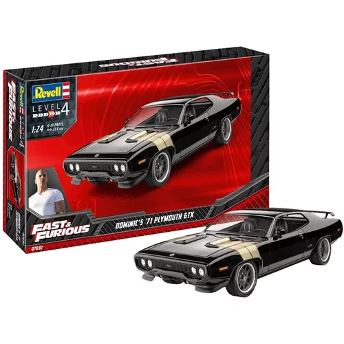 Revell model set Fast & Furious - Dominics 1971 Plymouth GTX
