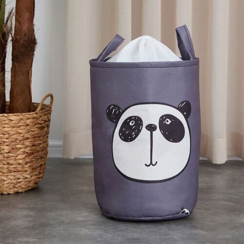 WALLXPERT Coco24034 PurpleWhite Laundry Basket Cene
