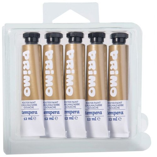Boja TEMPERA 12ML ALUMINIJSKA TUBA PK5 PRIMO 440TRA920 ZLATNA BLISTER Cene