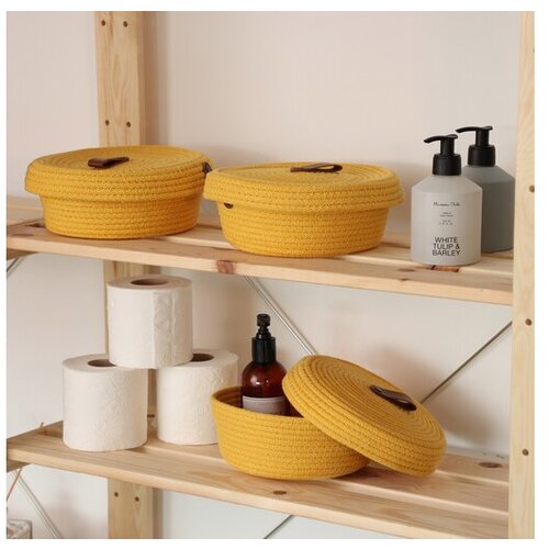 Aberto Design set pamučnih korpi 3 komada JUT02002205D Slike