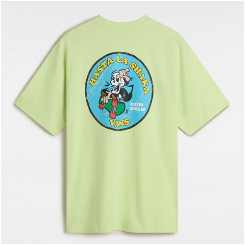 Vans Majice & Polo majice Skull la shaka loose ss Zelena Cene
