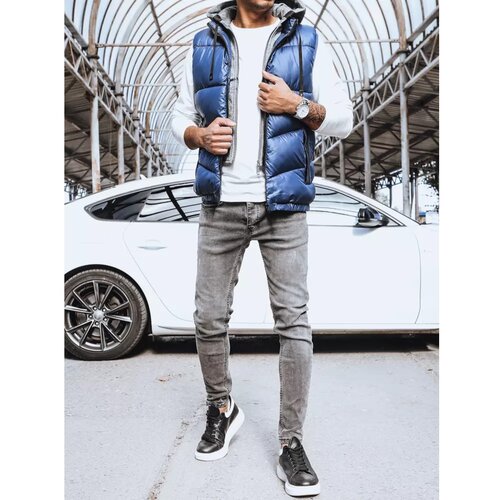 DStreet Men's dark blue vest TX4143 Cene