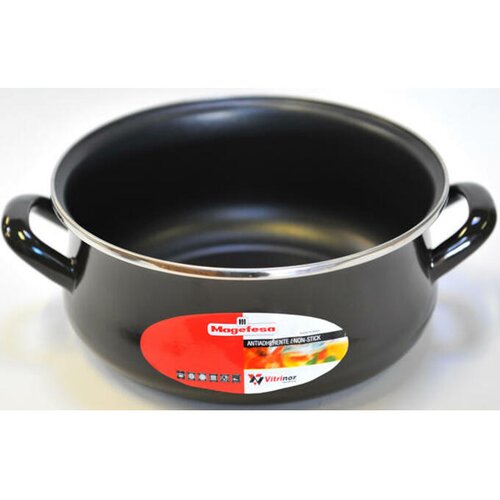 Vitrinor magefesa kozica Black 14cm, dvojni ročaj, indukcija, emajl Black magefesa 02101201 14 cm Cene