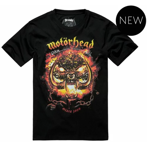 Brandit Motörhead T-Shirt Overkill, Crna
