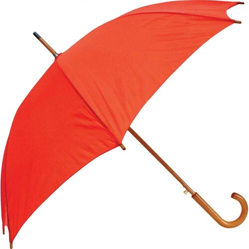  Dežnik zeus z lesenim ročajem premer 105cm PROMOCIJA - RDEČ Cene
