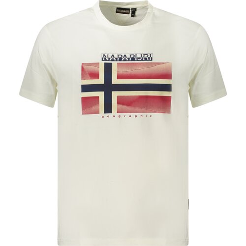 Napapijri SHORT SLEEVE T-SHIRT MEN WHITE Slike