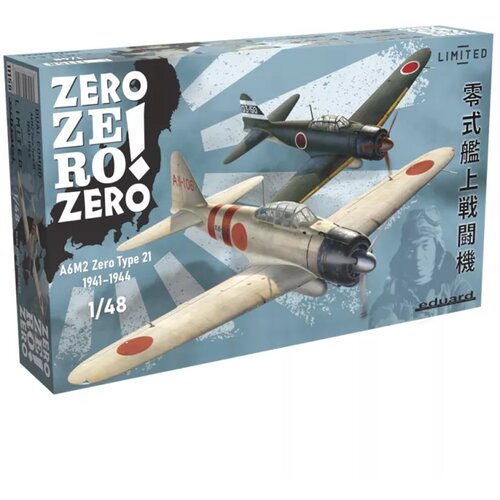Eduard model kit aircraft - 1:48 zero zero zero! dual combo Slike