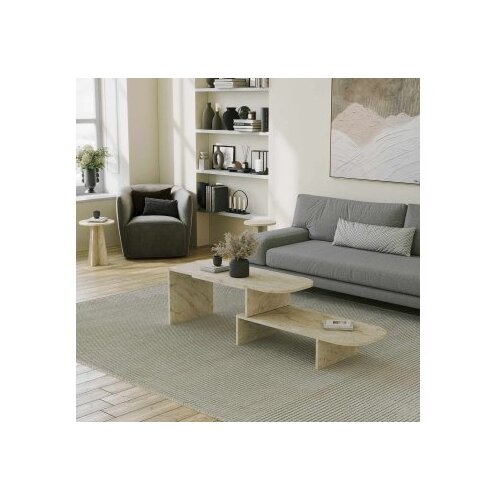 Hanah home Set stočića za kafu Puzzle Travertine Cene