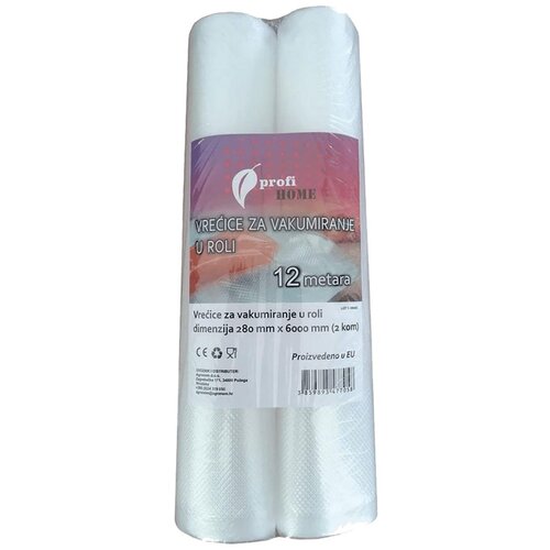 profi HOME Vrećice za vakumiranje u roli, 280 x 6000 mm, 2 kom – 453607 Cijene