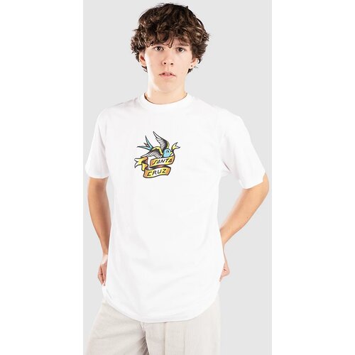 Santa Cruz Sommer Sparrow Front T-shirt white Cene