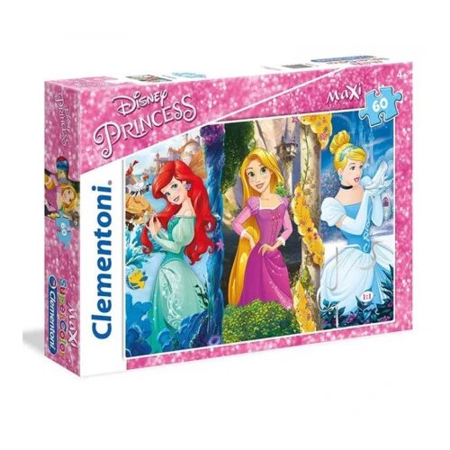 Clementoni Disney Princeze Maxi puzzle 60kom - Cene