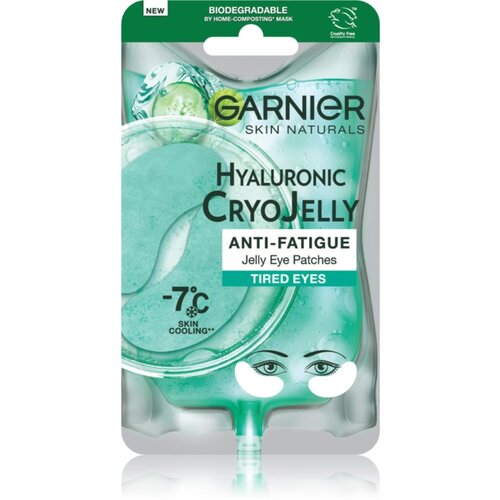 Garnier Skin Naturals Hyaluronic Cryo Jelly Eye Patches maska za področje okoli oči 1 ks za ženske Slike