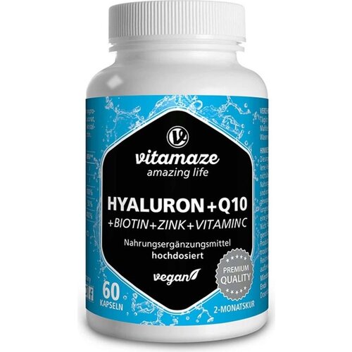 Vitamaze Hialuronska kislina + Q10 - 60 kaps. Cene