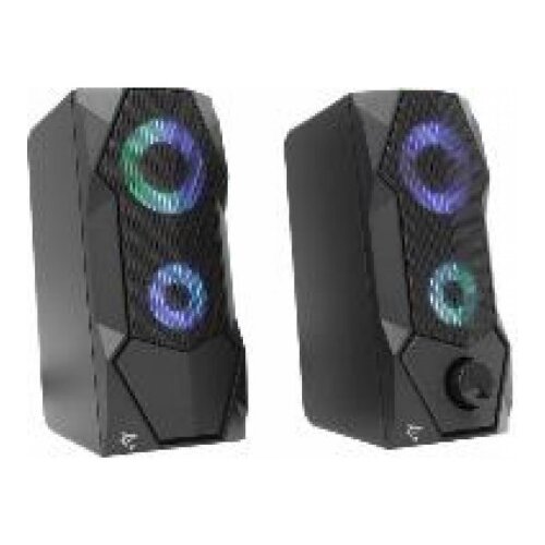 White Shark Zvočniki 2.0 FLOW RGB USB črni Cene