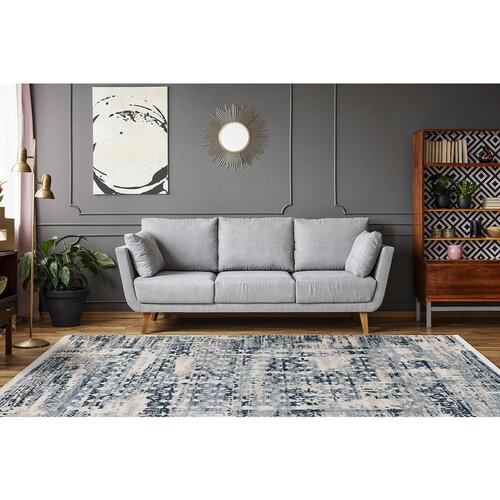 Kayoom VINTAGE PREPROGA 80/150 cm modra Slike