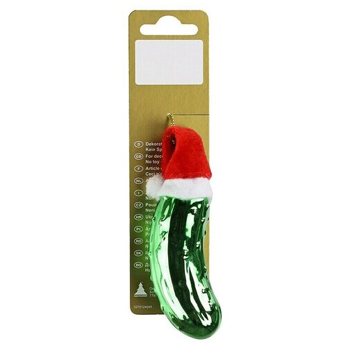  ukrasi za božićno drvce krastavac (staklo, 1 kom.) Cijene