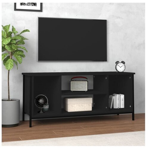  TV ormarić crni 102 x 35 x 45 cm od konstruiranog drva Cijene