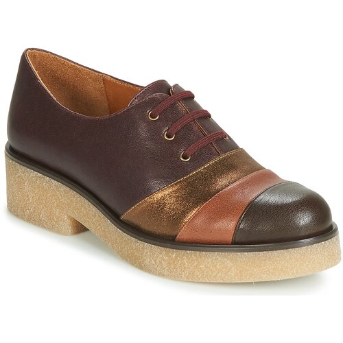 Chie Mihara Čevlji Derby YELLOW Bordo Cene