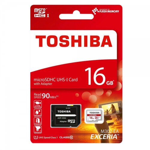 Toshiba SPOMINSKA KARTICA 16GB micro SDHC z adapterjem SD Cene
