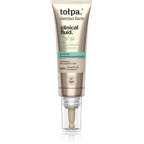 Tołpa Dermo Face Clinical Anti-Imperfections fluid proti nepravilnostim na koži odtenek Light 25 ml Slike